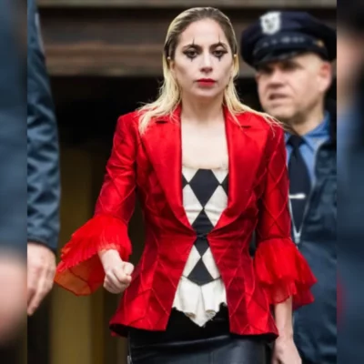 Joker Harley Quinn Red Blazer