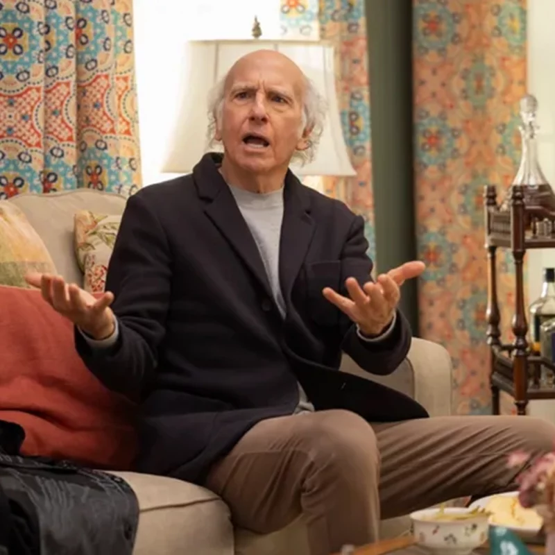 Larry David TV Series Curb Your Enthusiasm S12 Blazer