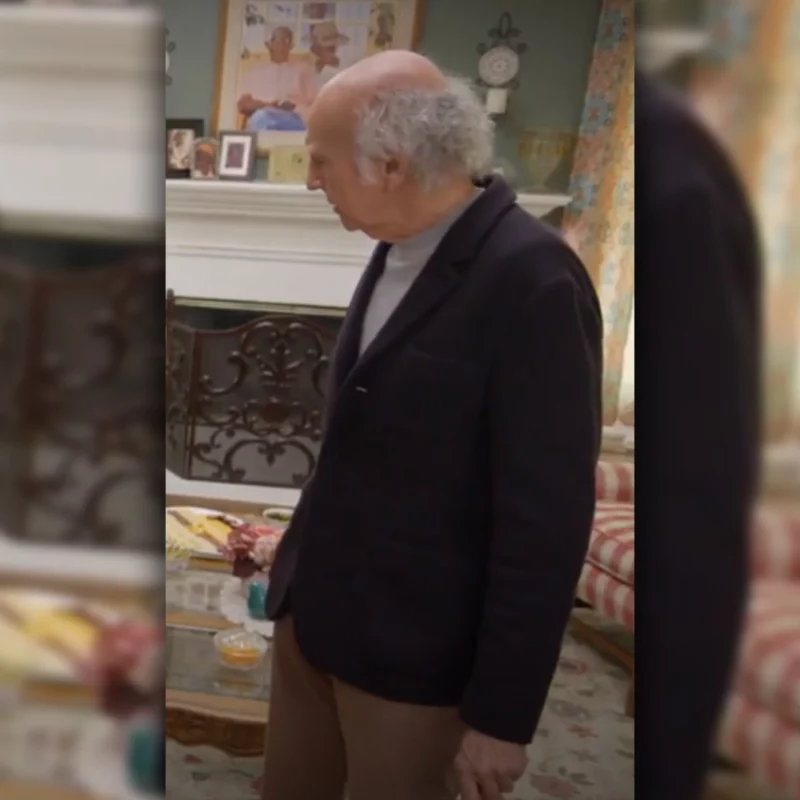 Larry David TV Series S12 Black Blazer