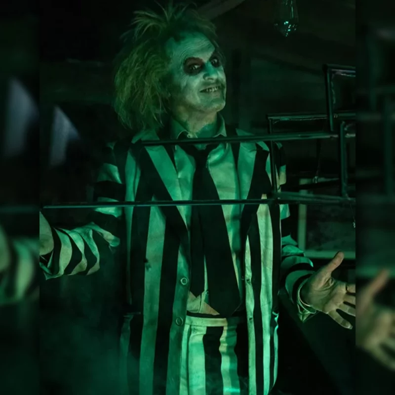 Michael Keaton Beetlejuice Beetlejuice Suit