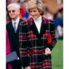 Princess Diana Check Coat