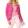 Regina George ReneÃ© Rapp Mean Girls 2024 Pink Jacket