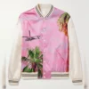 The Voice John Legend Pink Printed Bomber Jacket