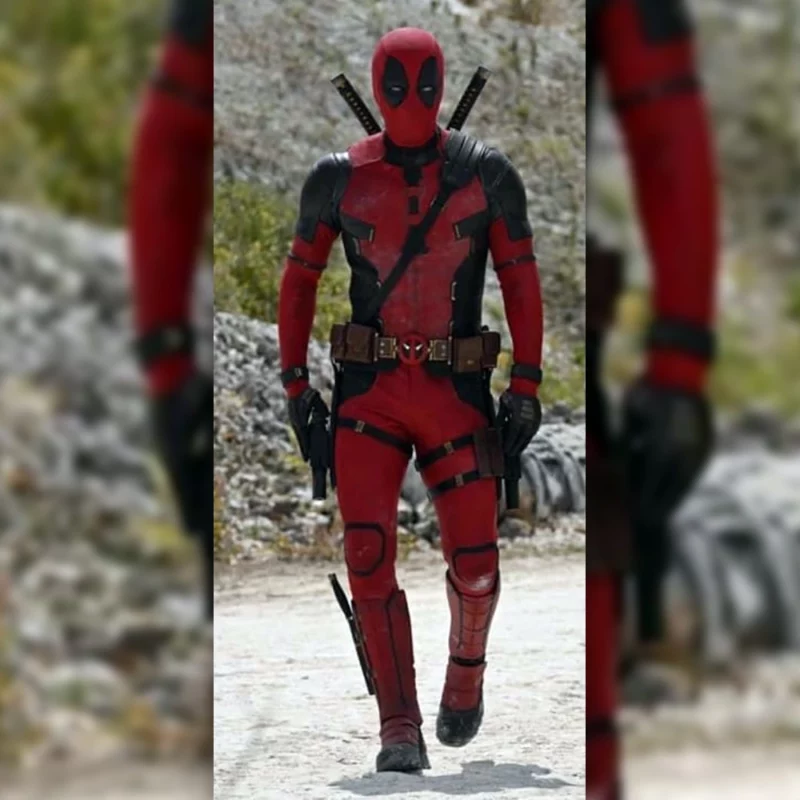 Wade Wilson Deadpool 2024 Leather Jacket