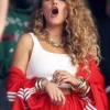 Super Bowl 2024 Blake Lively Red Tracksuit