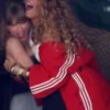 Super Bowl Blake Lively Red Tracksuit