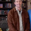 Blind Date Book Club 2024 Robert Buckley Brown Corduroy Jacket
