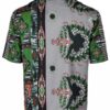Road House Jake Gyllenhaal Green Printed Shirt