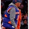 Jalen Brunson New York Knicks Blue Puffer Vest