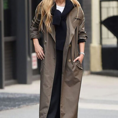 Jennifer Lawrence Trench Coat
