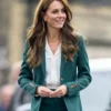 The Princess of Wales Kate Middleton Green Suit