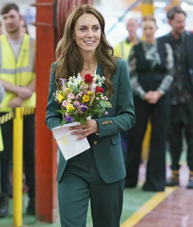 Kate Middleton Green Suit