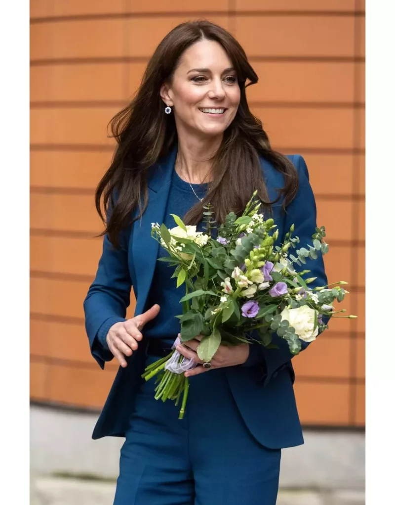 Princess Of Wales Kate Blue Suit