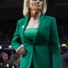 Kim Mulkey Green Suit