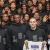 Travis Louisiana State University Black Hoodie