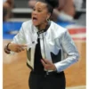 March Madness Dawn Staley Silver Leather Jacket