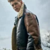 Austin Masters Of The Air Shearling Leather Jacket
