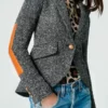 Max Mitchell Wild Cards 2024 Grey Blazer Vanessa Morgan