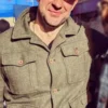 A Quiet Place Day One 2024 John Krasinski Green Jacket