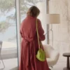 My Life is Murder Season 4 Alexa Pink Trench Coat