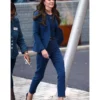 Princess Of Wales Kate Middleton Blue Suit