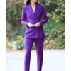 Princess of Wales Kate Middleton Purple Suit