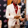 White Blazer Quentin Johnston