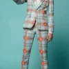RuPaul The View Plaid Check Suit