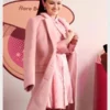 Selena Gomez Rare Beauty Staud Sanza Coat
