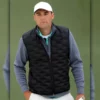 Scottie Scheffler Black Quilted Puffer Vest