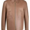American Idol S22 Lionel Brown Leather Jacket