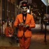 The Jester 2023 Michael Sheffield Orange Suit