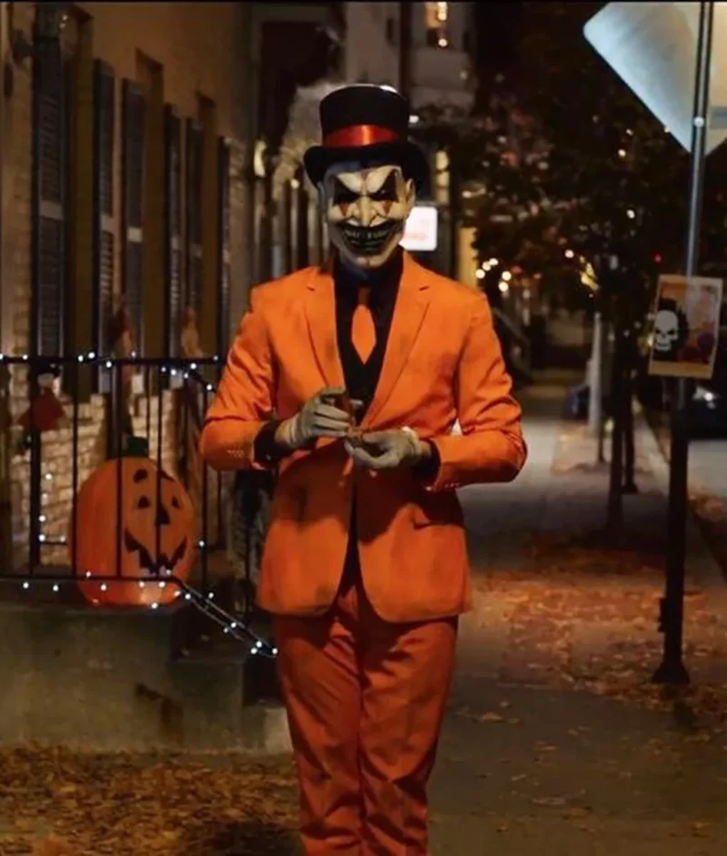 The Jester 2023 Michael Sheffield Orange Suit
