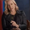 Kate Winslet The Regime 2024 Chancellor Elena Vernham Black Jacket