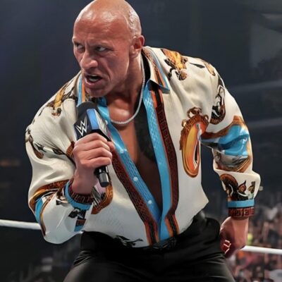 The Rock WWE Versace Shirt