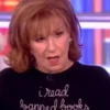 The View Joy Behar I Read Banned Books Black Sweatshirt