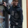 Travis Scott Louisiana State University LSU Black Hoodie