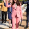 Sabrina Impacciatore The White Lotus Season 2 Valentina Pink Suit