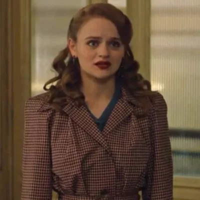 We Were the Lucky Ones Checkered Coat
