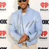 iHeartRadio 2024 Ludacris Blue Leather Jacket