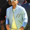 iHeartRadio 2024 Blue Leather Jacket