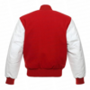 Red and White University of Houston Letterman Jacket