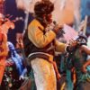 BRIT Awards 2024 Rema Leather Jacket
