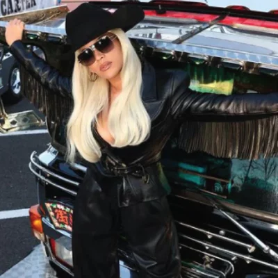 Beyonce Knowles 2024 Leather Jacket