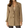 Big Mood 2024 Lydia West Houndstooth Blazer
