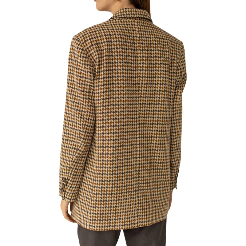 Big Mood Lydia West Houndstooth Blazer