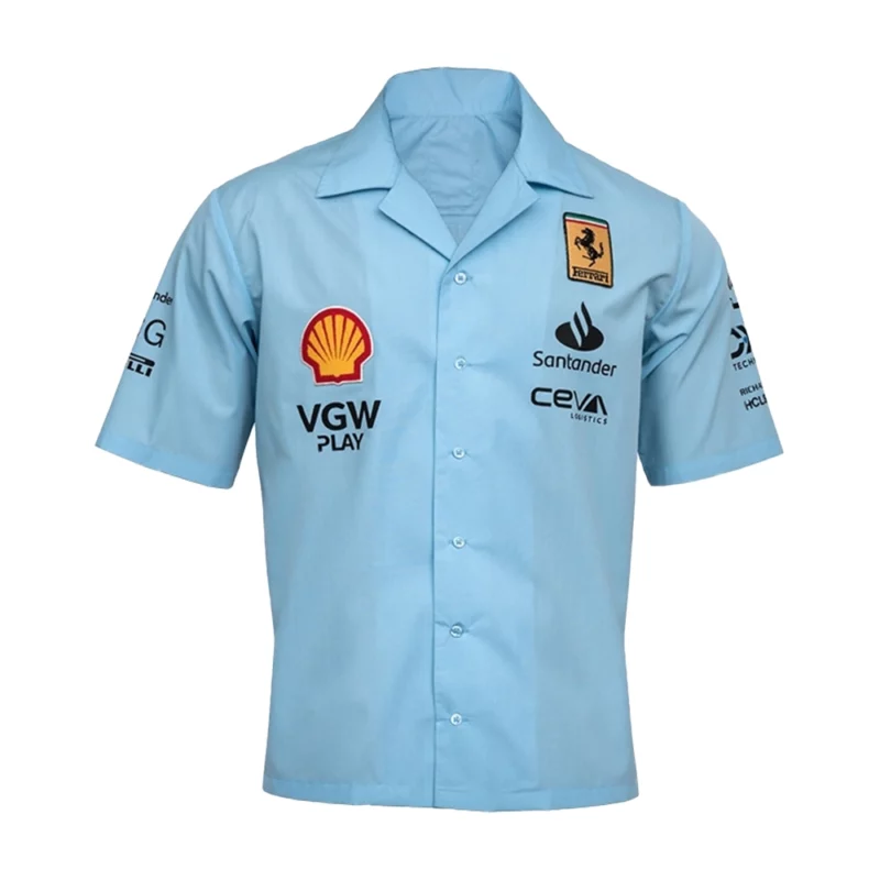 Blue Miami Grand Prix Racing Blue Shirt