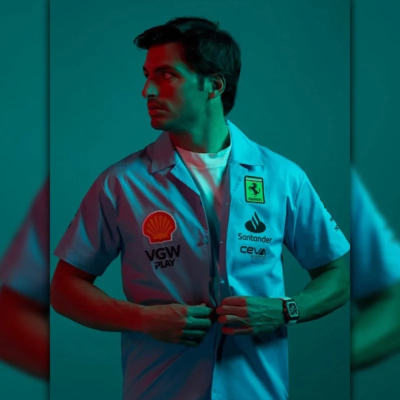 Blue Miami Grand Prix Racing Shirt