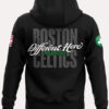 Boston Celtics Different Here Black Pullover Hoodie