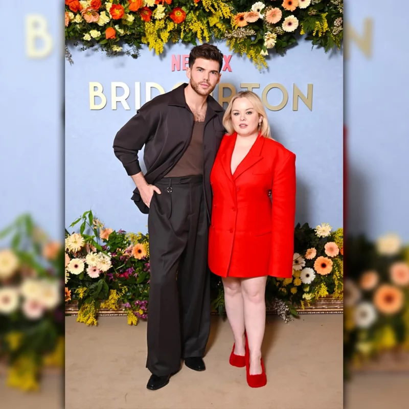 Bridgerton Nicola Coughlan Double breasted Blazer